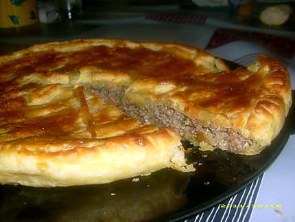 recette tourte à la viande