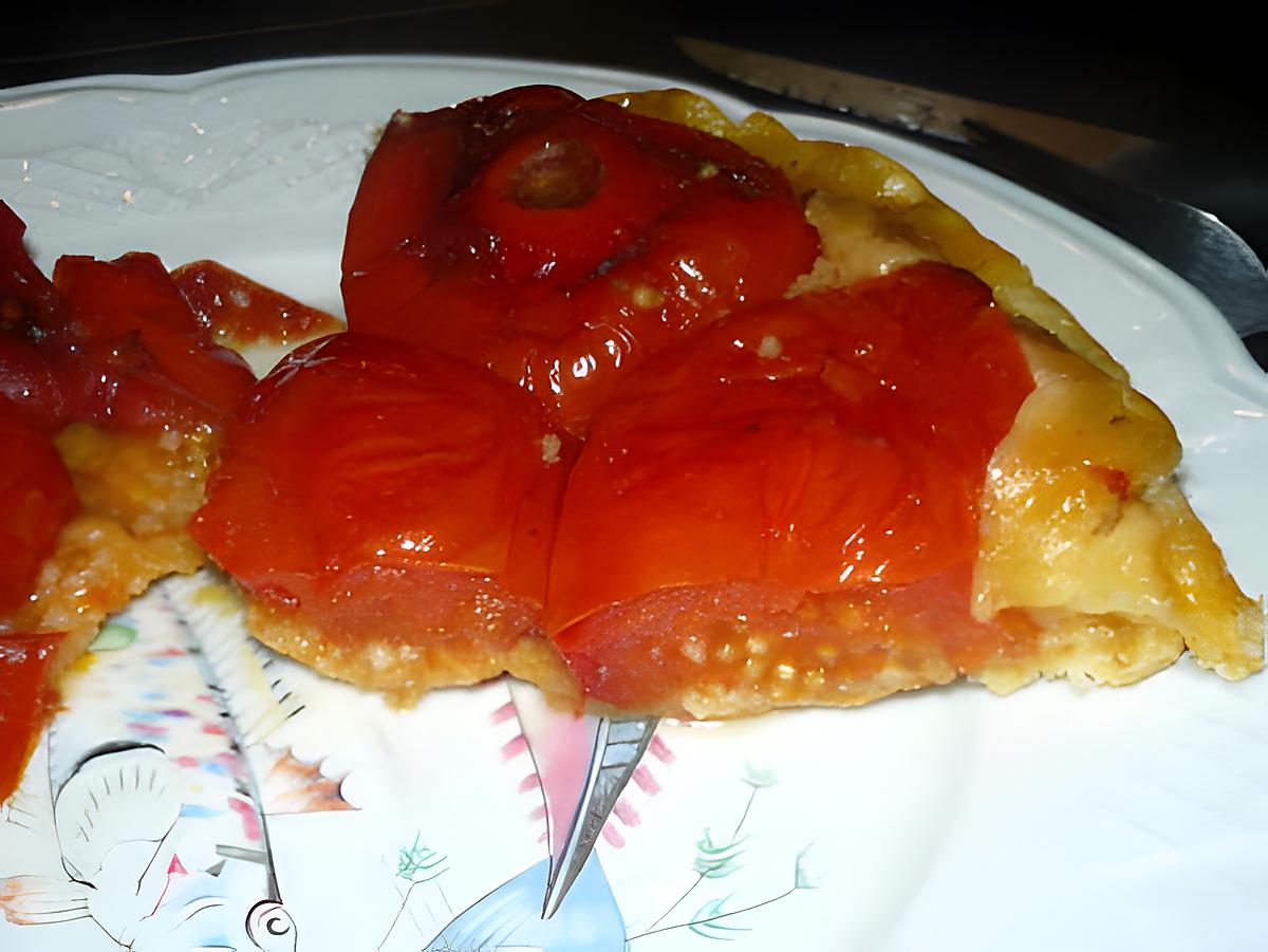 recette Tatin tomate et balsamique