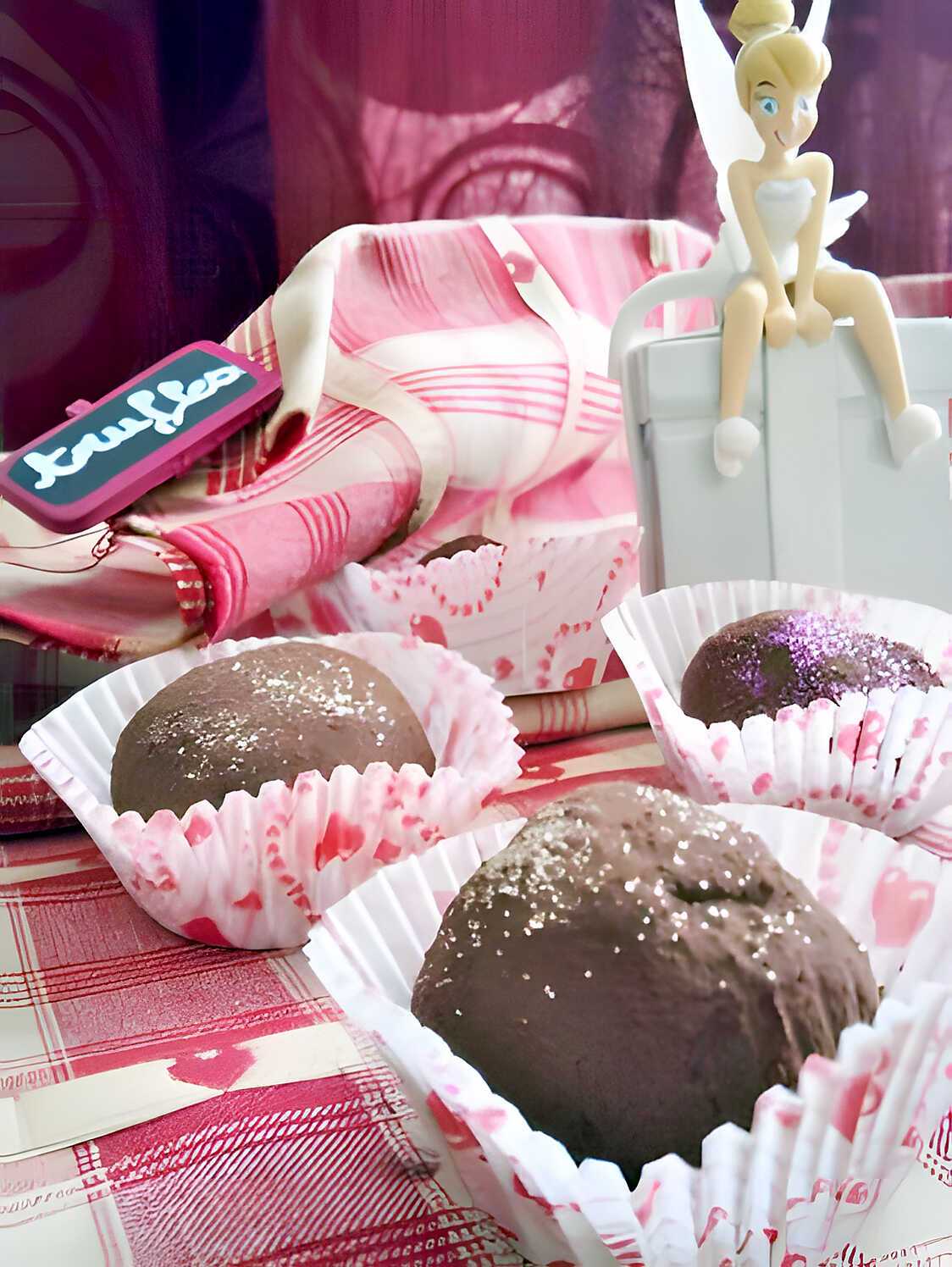 Recette de Truffes au chocolat par La-popotte-coup-de-cœur-de-maman