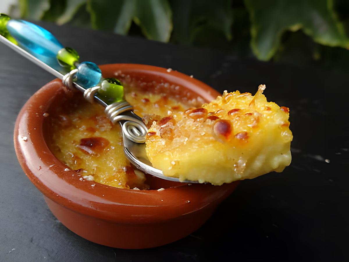 recette crème brûlée au lait de coco et vanille