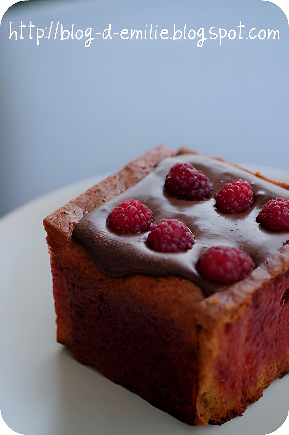 recette Mini charlotte framboise et chocolat