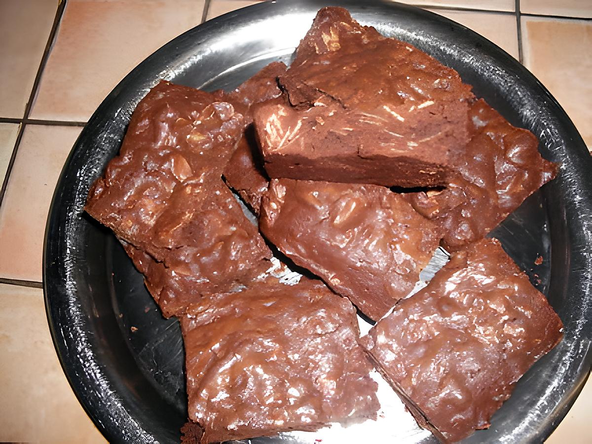 recette Brownies au chocolat et aux amandes