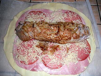 recette Filet mignon de porc en croute