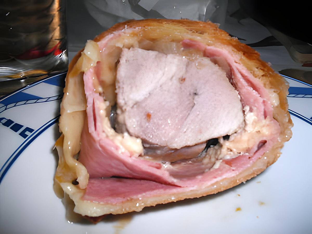 recette Filet mignon de porc en croute