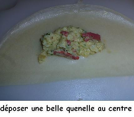 recette Croustillants de chou-fleur au stilton et allumettes de canard