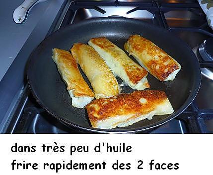 recette Croustillants de chou-fleur au stilton et allumettes de canard