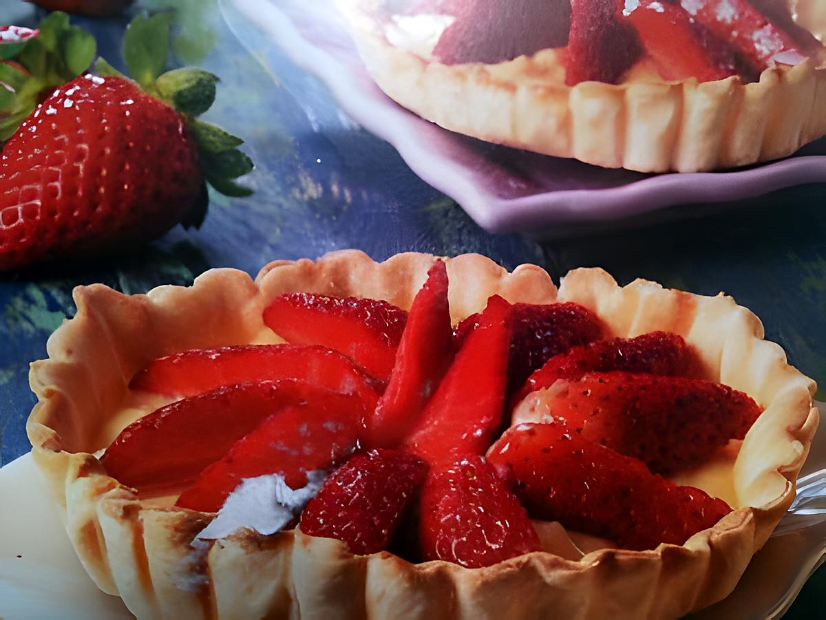 recette tartelettes aux fraises