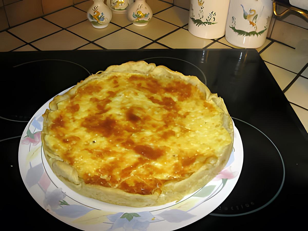 recette tarte truite fumee fromage de chevre