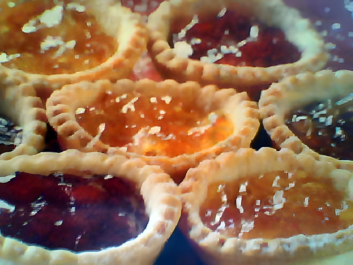 recette tartelettes arlequin