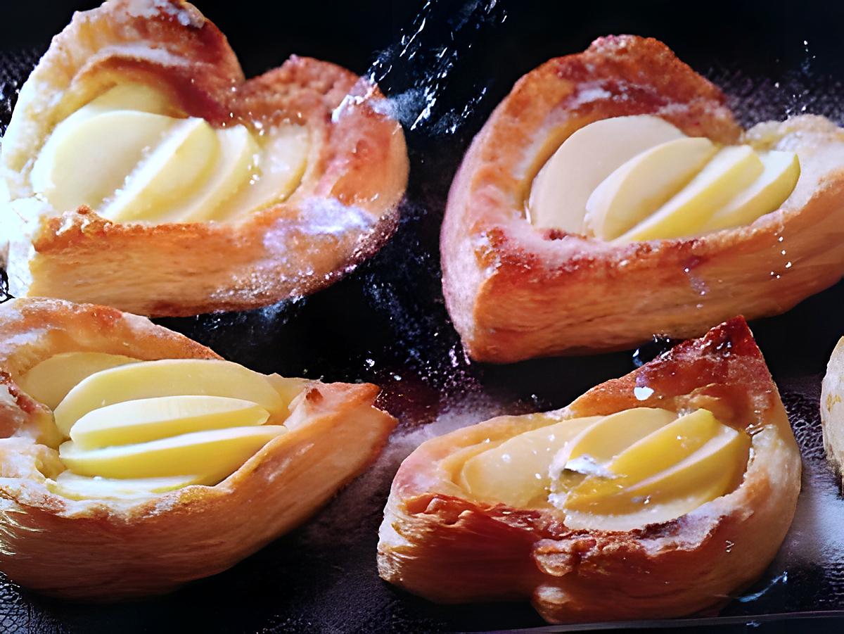 recette coeurs aux pommes