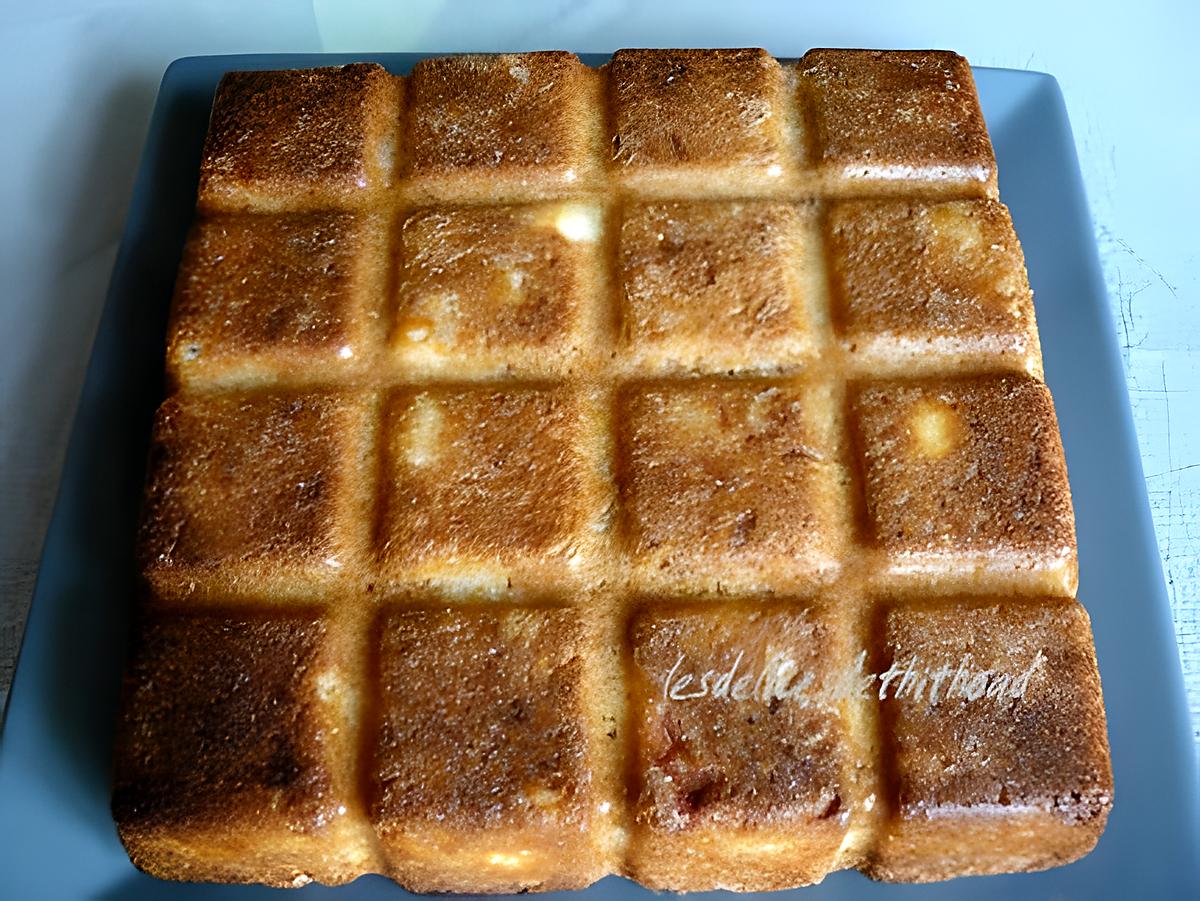 recette gâteau pommes , noix et cannelle