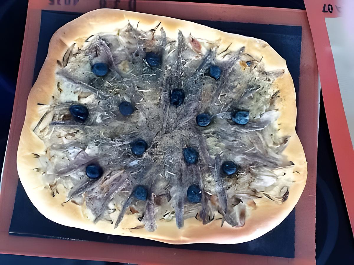 recette Pissaladière aux anchoix