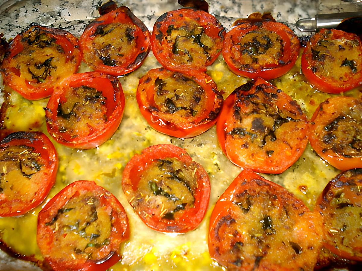 recette TOMATES A LA PROVENÇALE