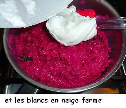 recette Mousses de betterave et de chèvre