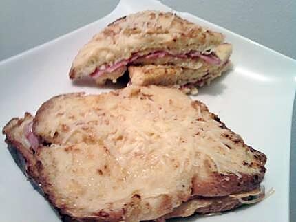 recette Pain perdu façon croque monsieur