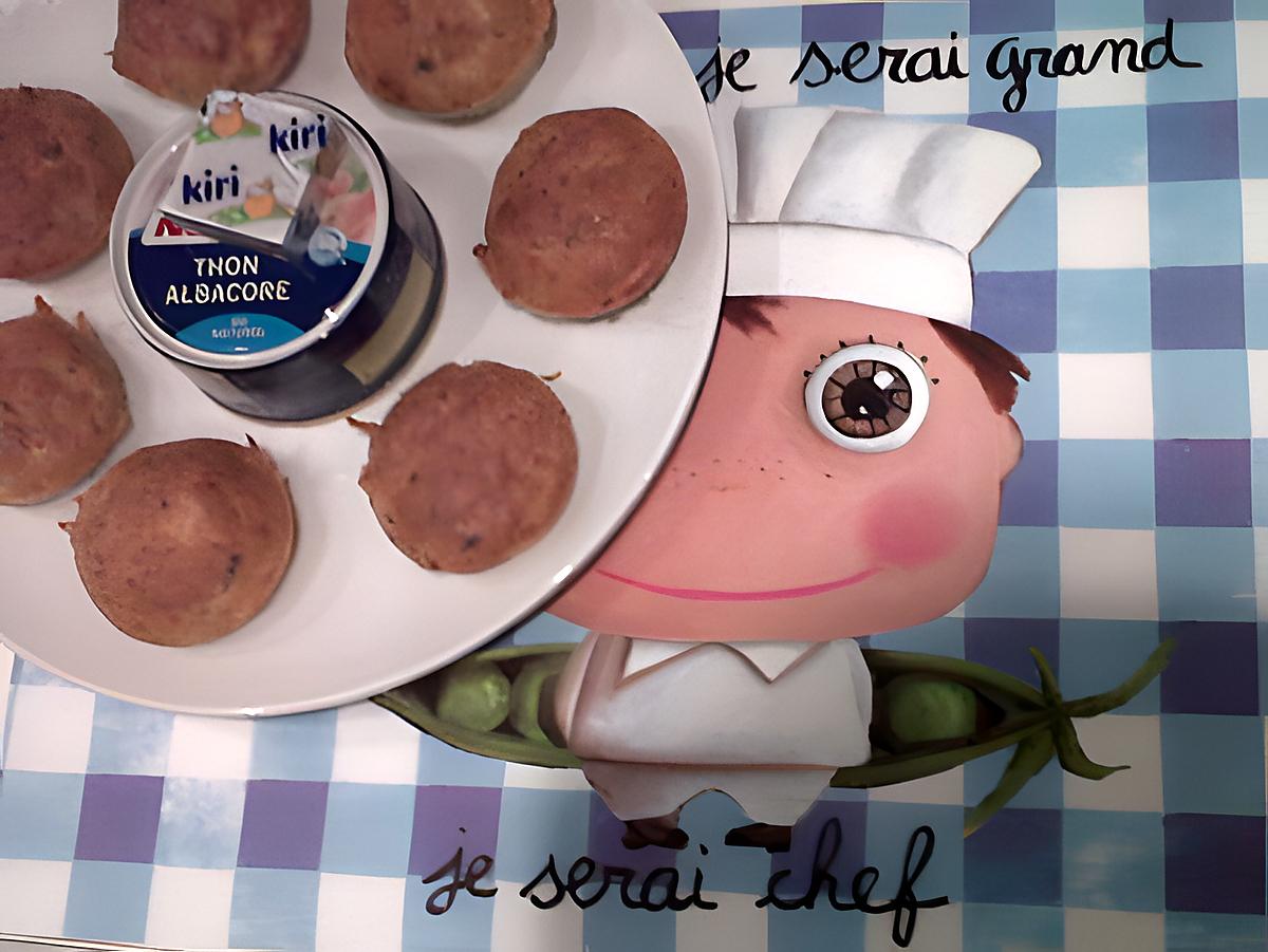 recette Petits cakes thon/kiri