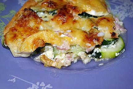 recette Tarte Aux Courgettes Et Lardons