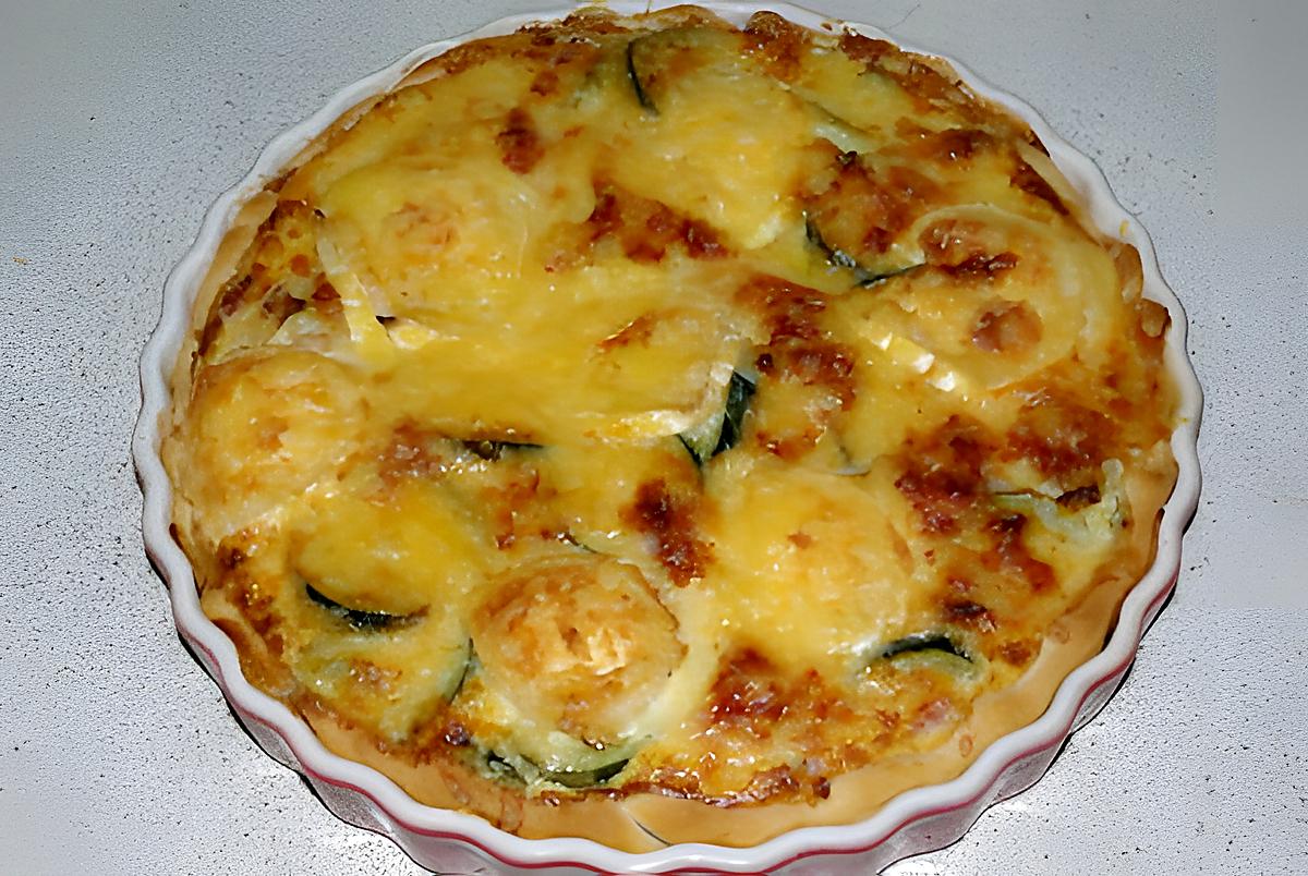 recette Tarte Aux Courgettes Et Lardons