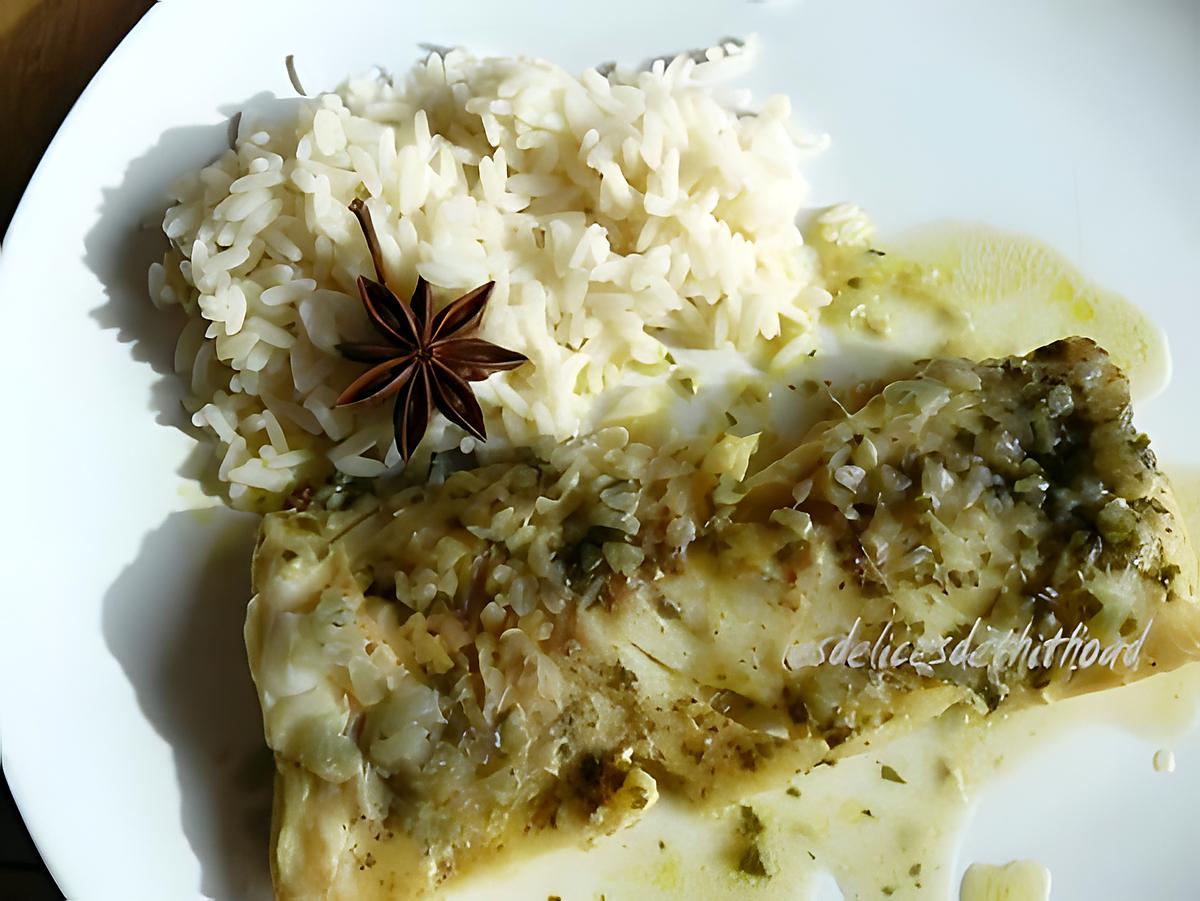 recette fliet de poisson aux épices douces