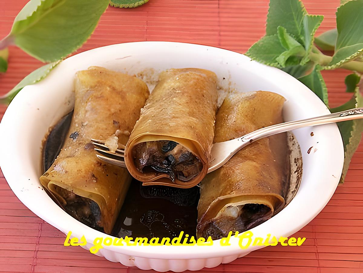 recette Cannellonis forestiers