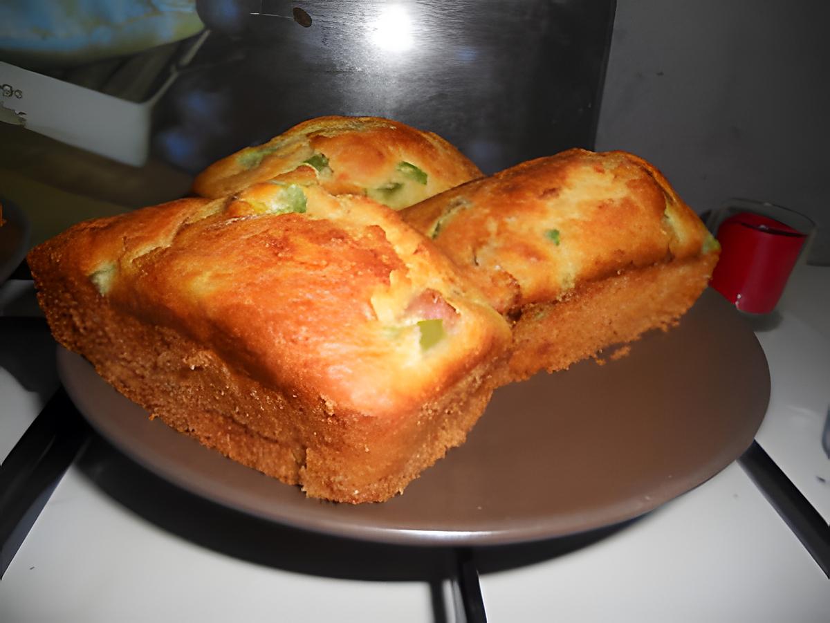 recette mini cake poivron des de jambon