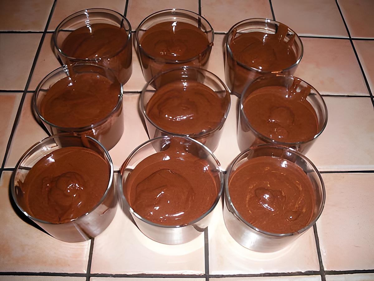 recette Mousse au chocolat