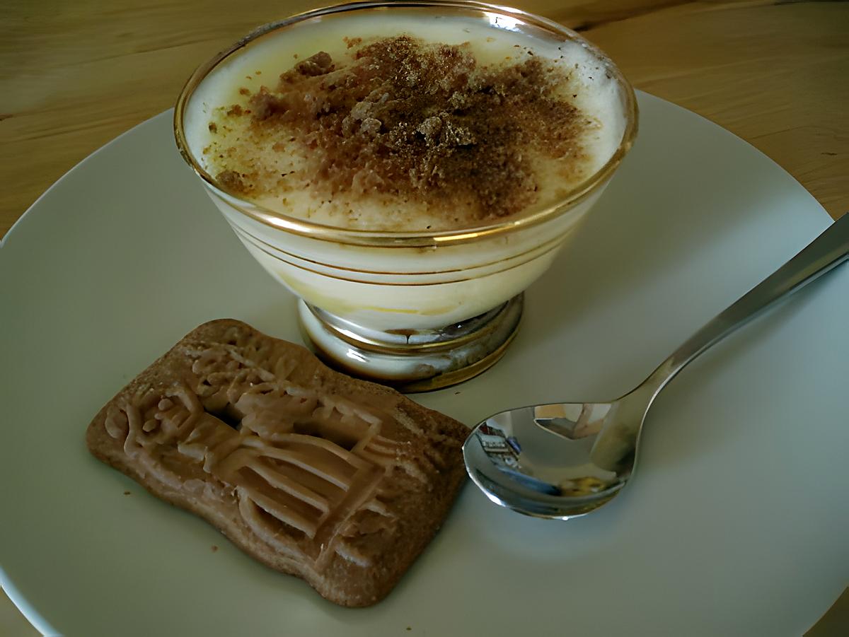 recette Tiramisu speculoos-pommes