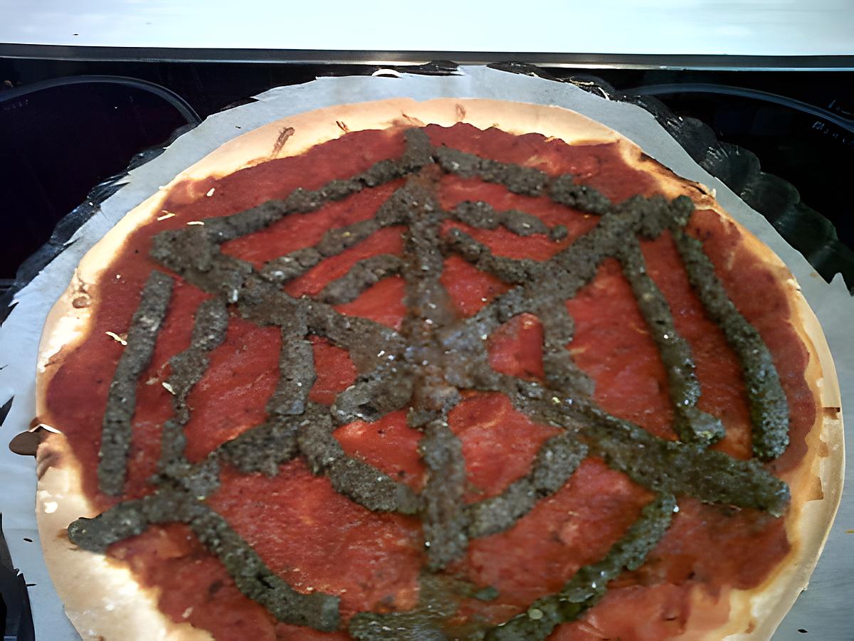 recette pizza toile d'araignée!!!