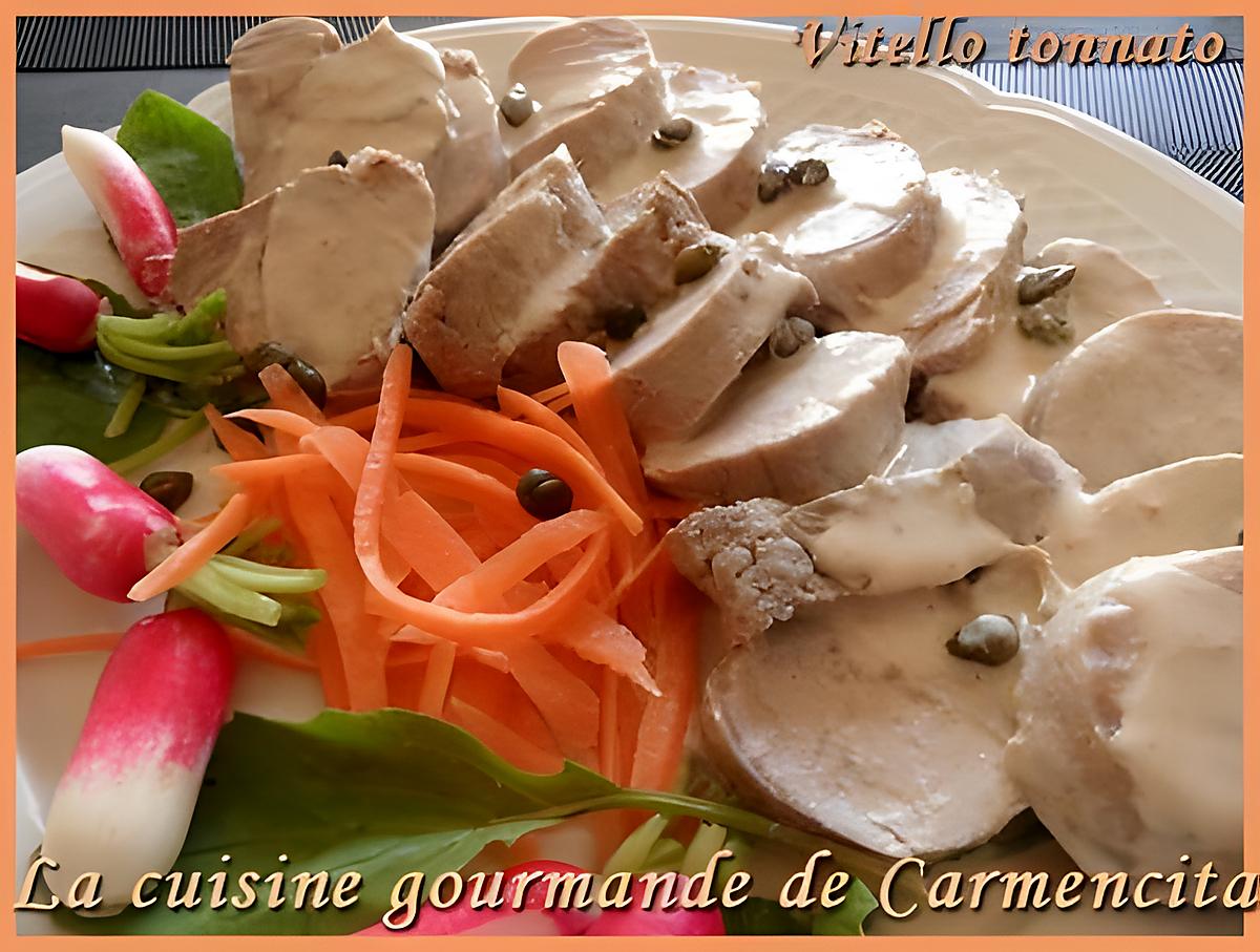 recette Filet mignon sauce au thon (vitello tonnato)