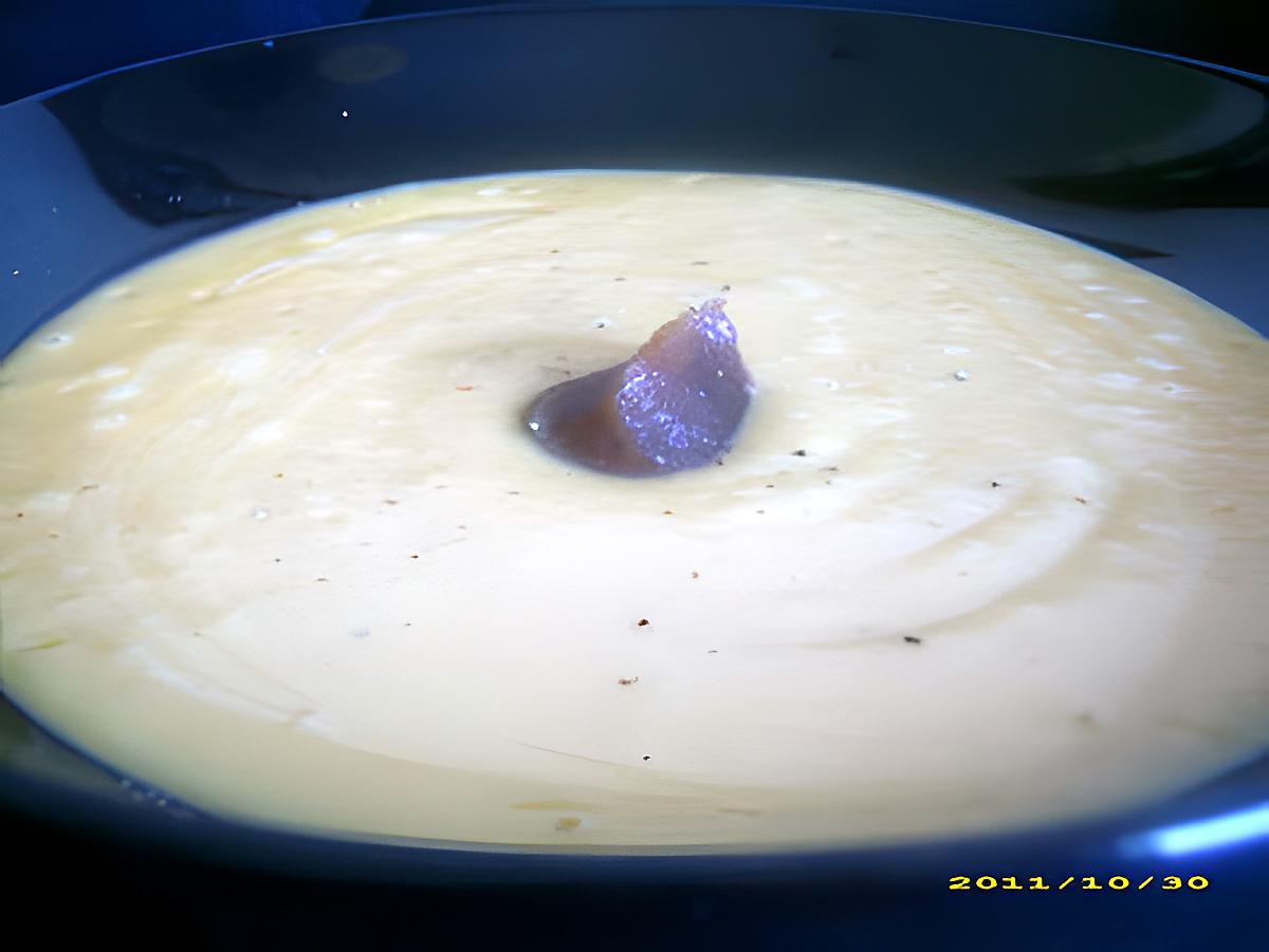 recette crémeux de courge à la crème de marron