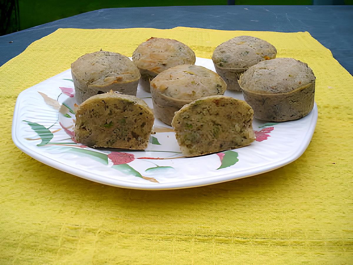 recette muffins fromage et noix