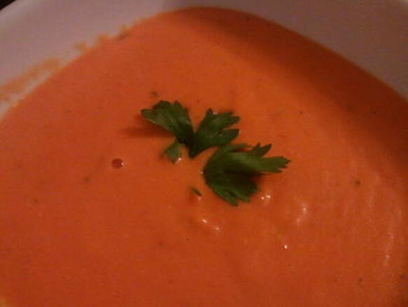 recette soupe tomate poivron boursin