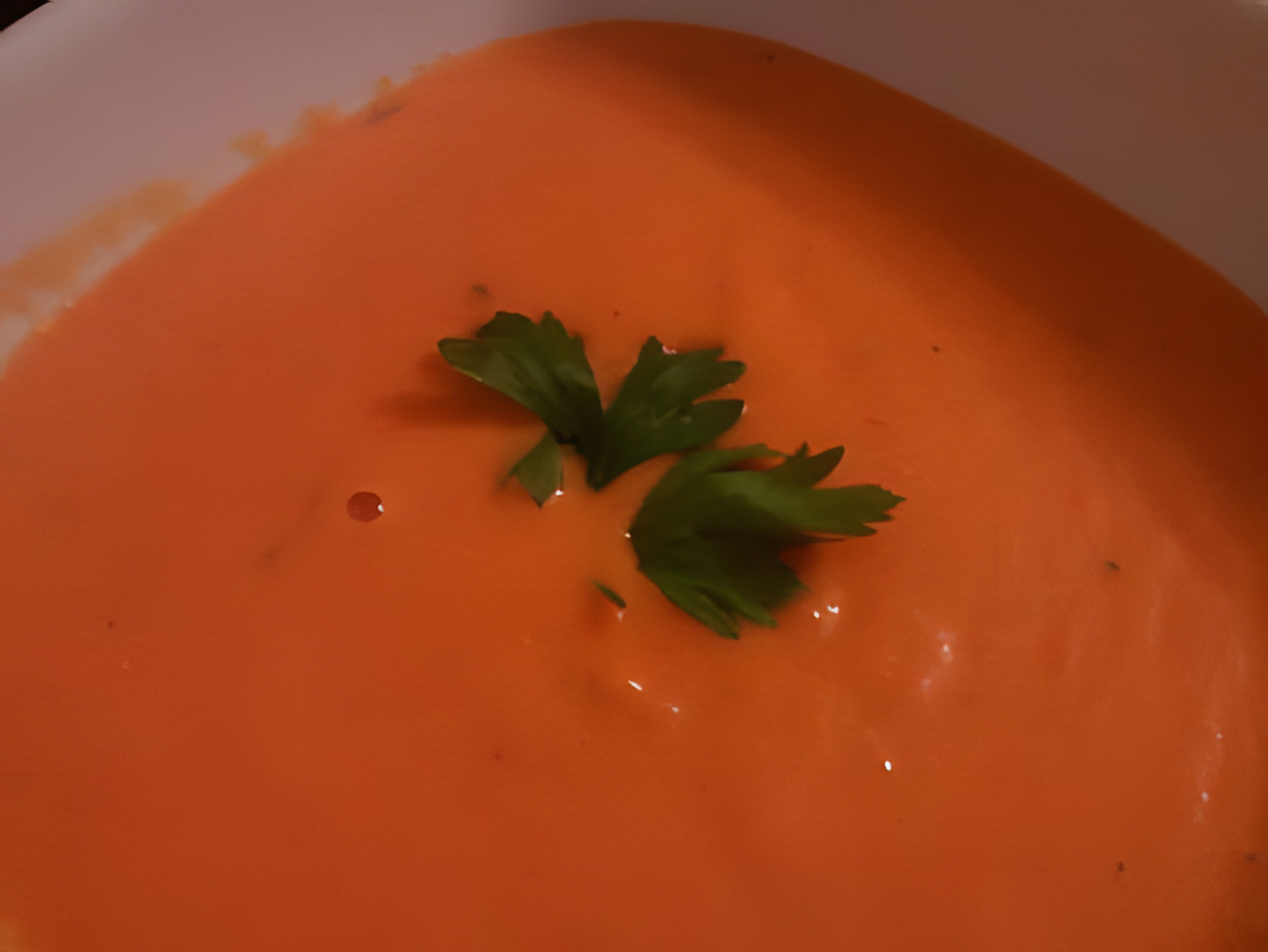recette soupe tomate poivron boursin