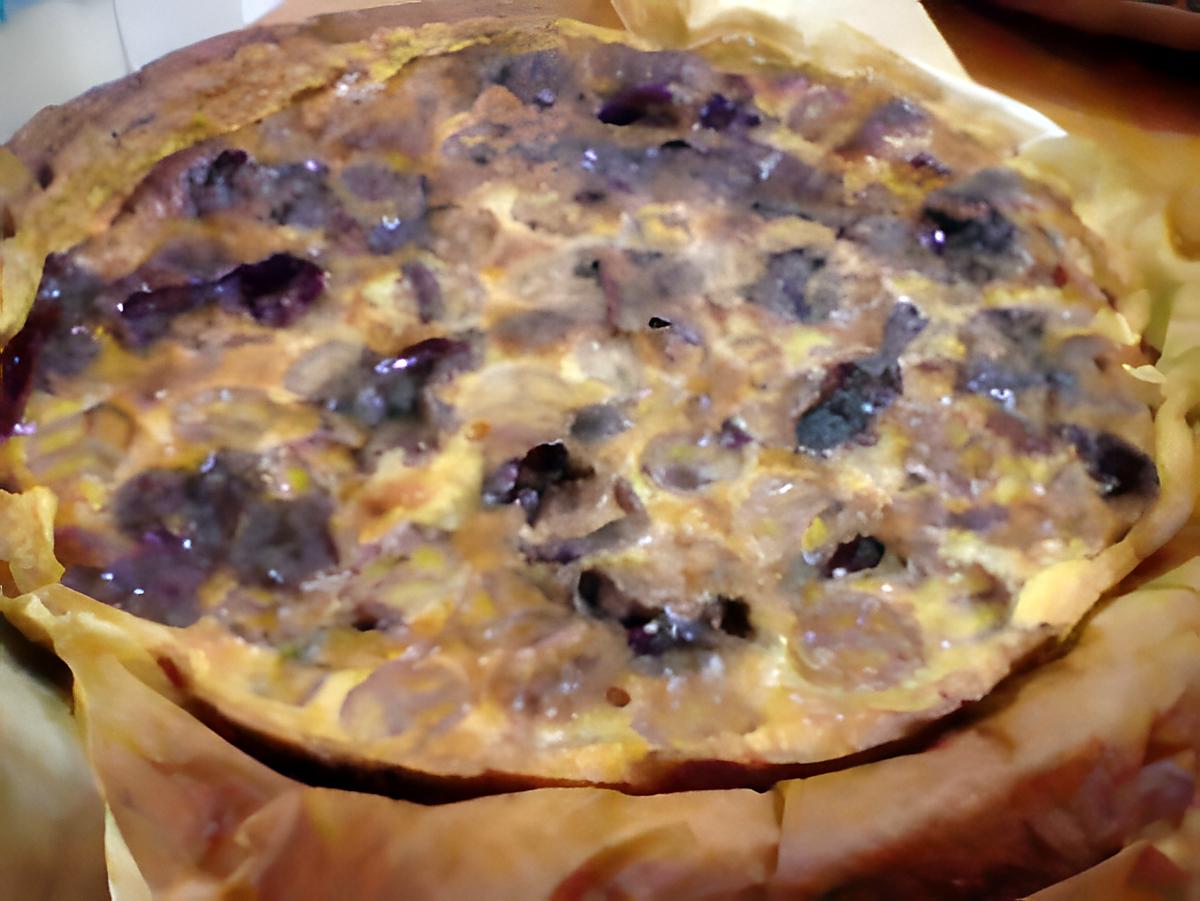 recette Tarte à la banane au lait concentré sur un lit de nutella!