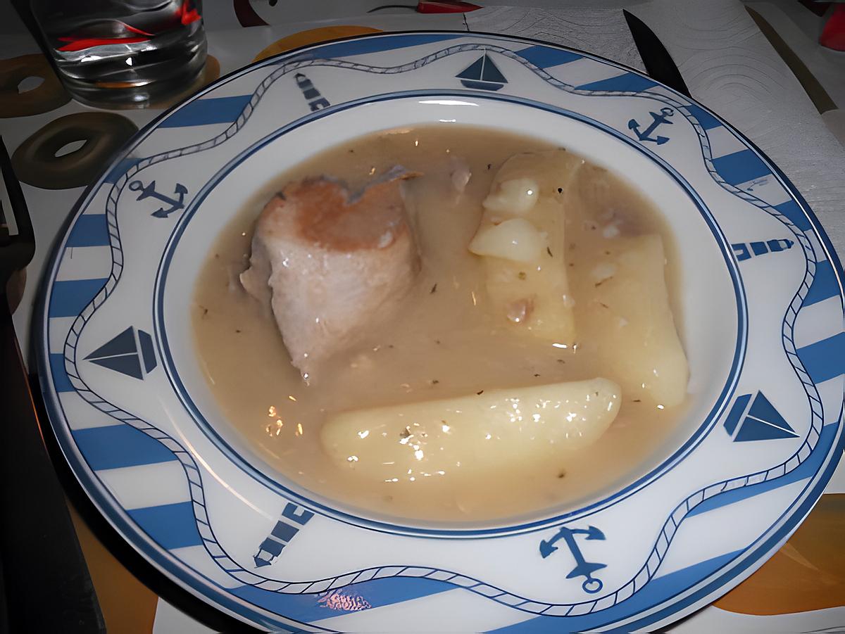 recette Rouelle de porc au cidre