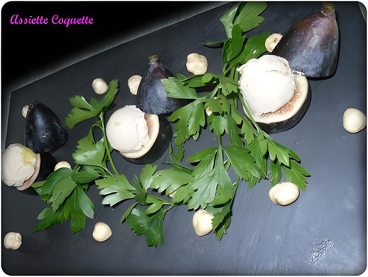 recette Foie Gras, Figue et Noisette