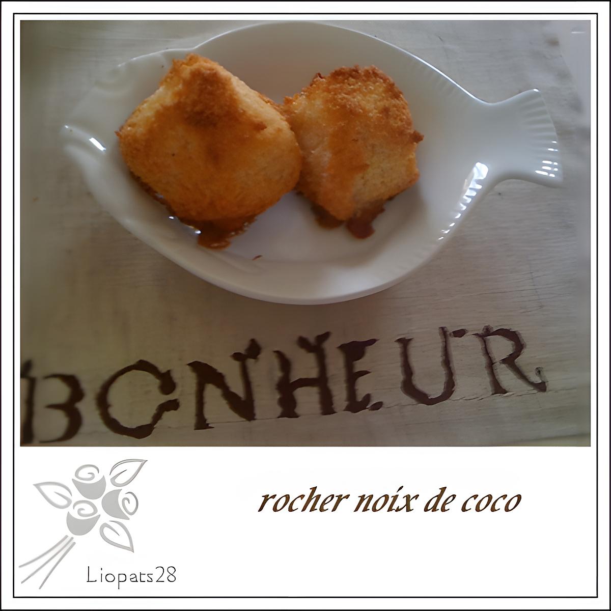 recette Rocher Noix de Coco