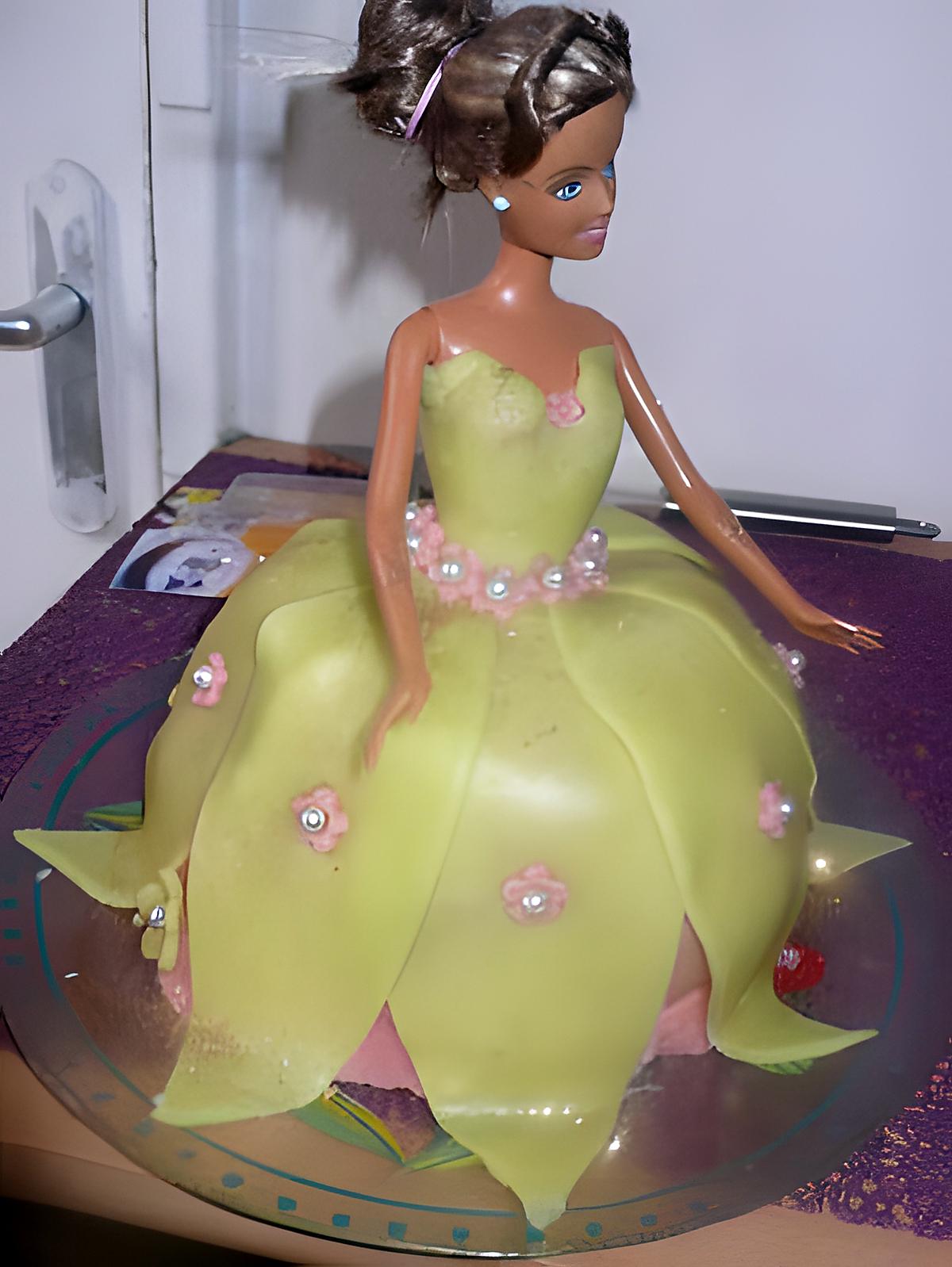 recette GATEAU BARBIE