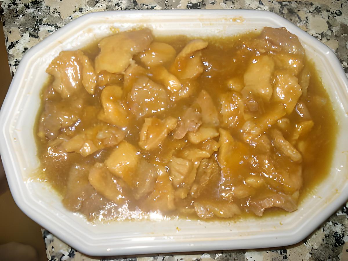 recette PORC AU CARAMEL