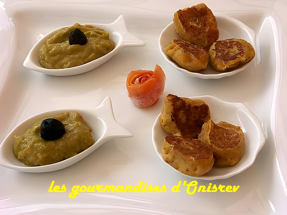 recette Bouchées de potimarron aux épices et son guacamole