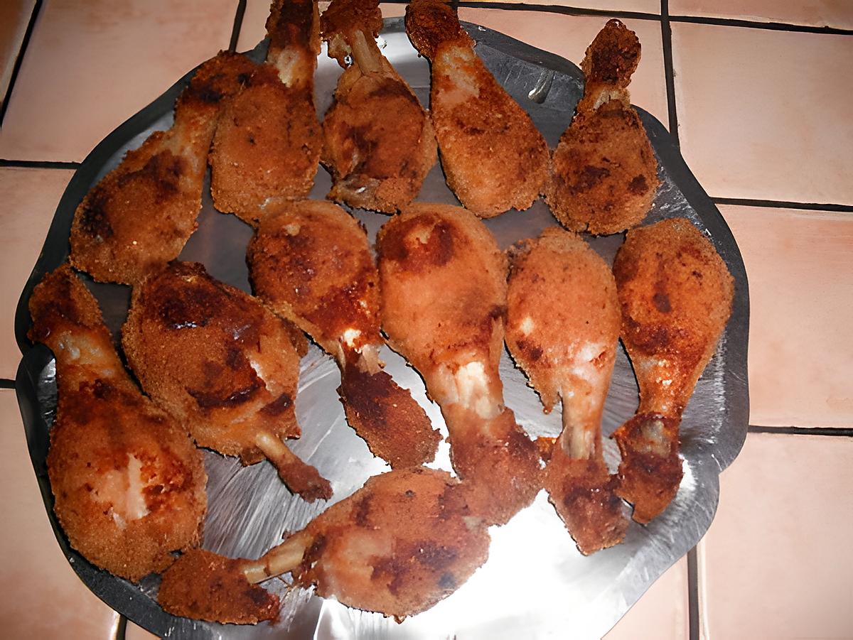 recette Poulet pané au four