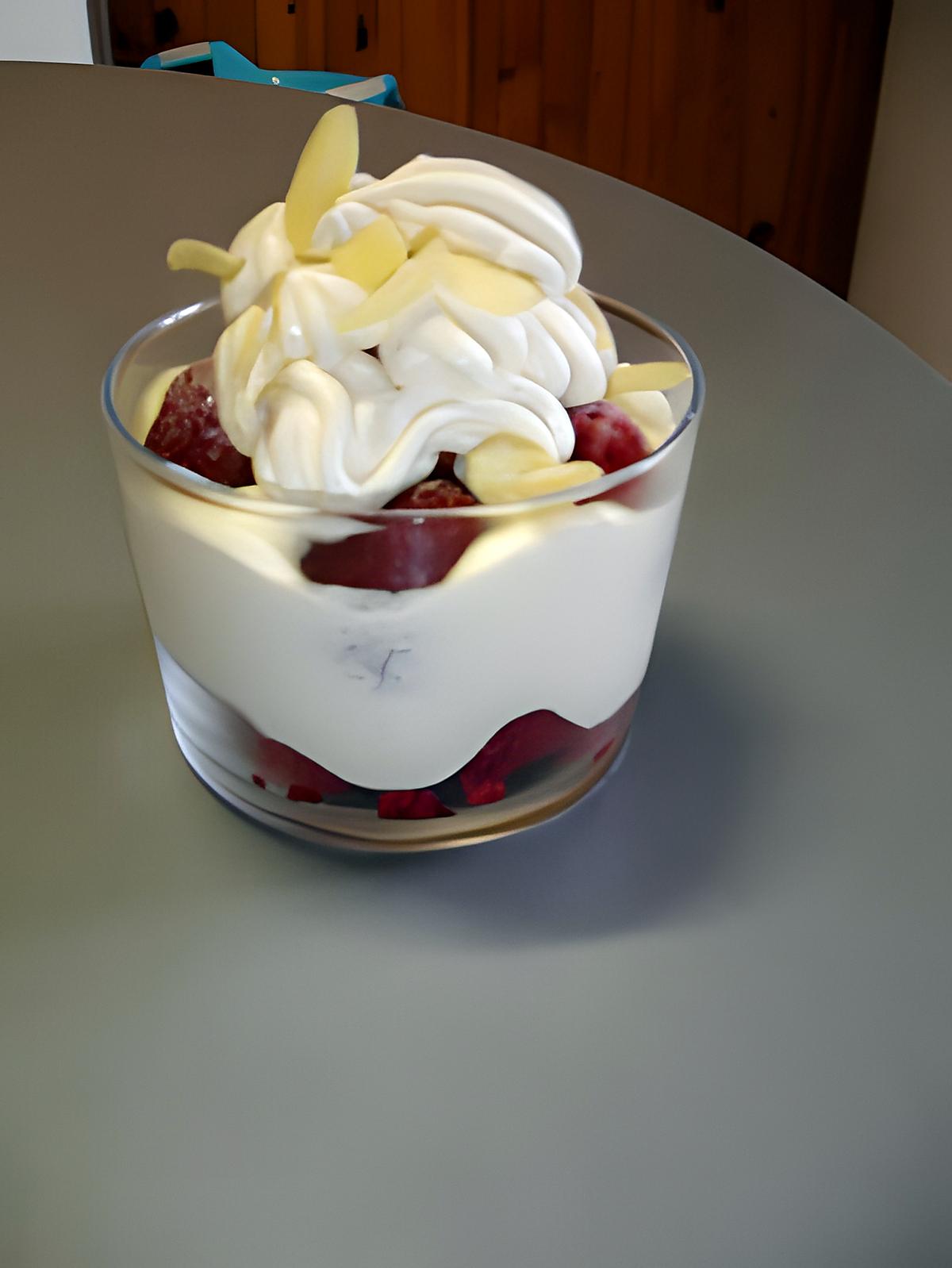 recette verrine au fruits