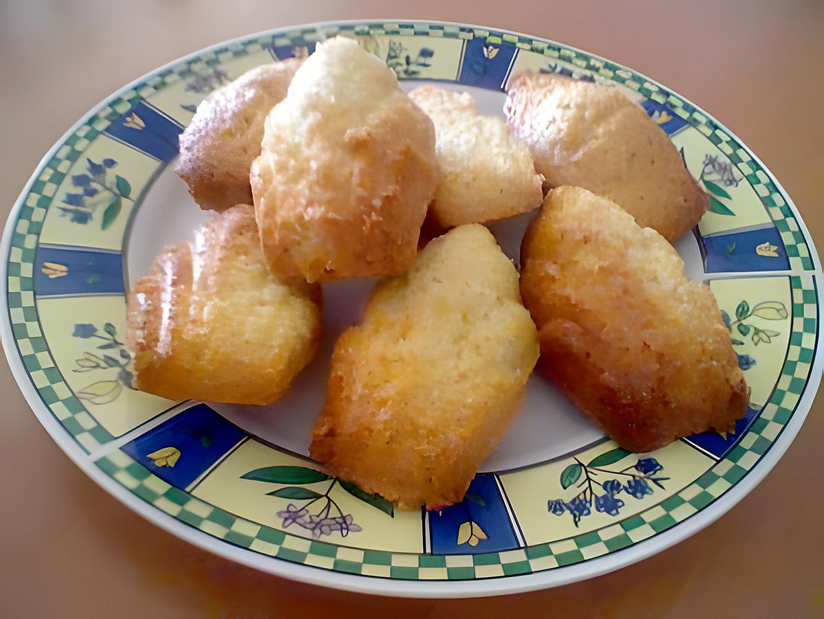 recette Madeleines vanille!