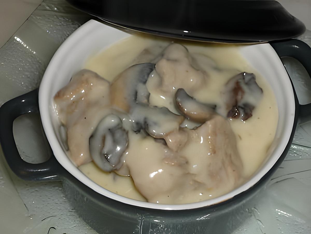 recette BLANQUETTE°°°DE°°°VEAU°°°AUX°°°CHAMPIGNONS