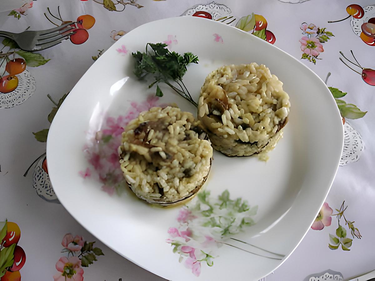 recette Risotto aux cepes