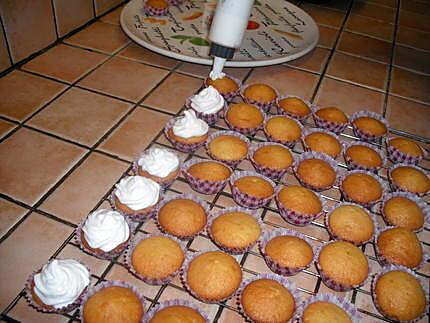 recette Cupcakes flocon de neige