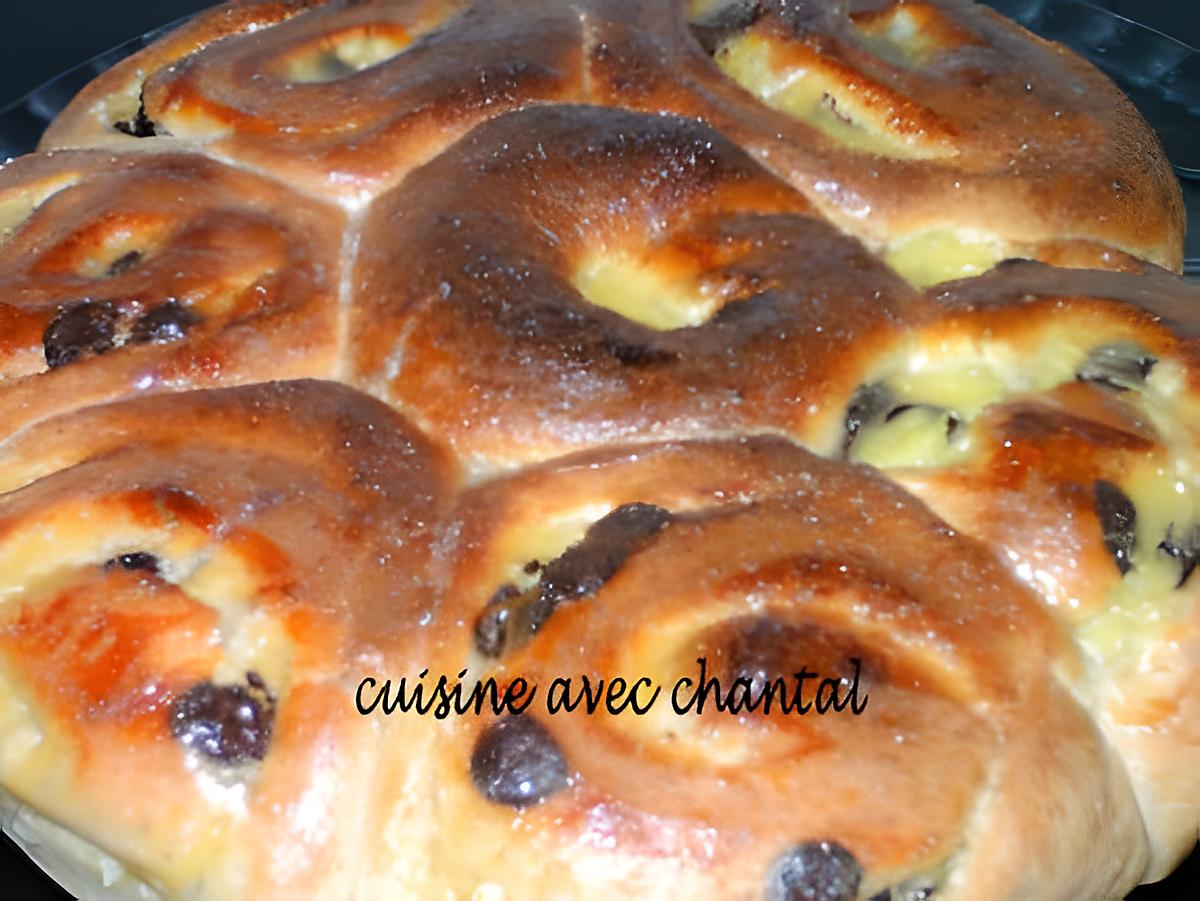 recette brioche aux pépites de chocolat