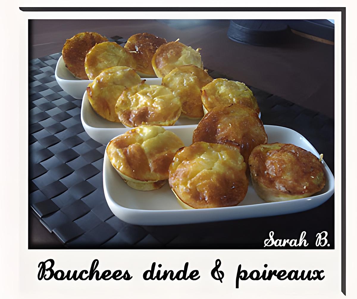 recette Bouchées dinde et poireaux