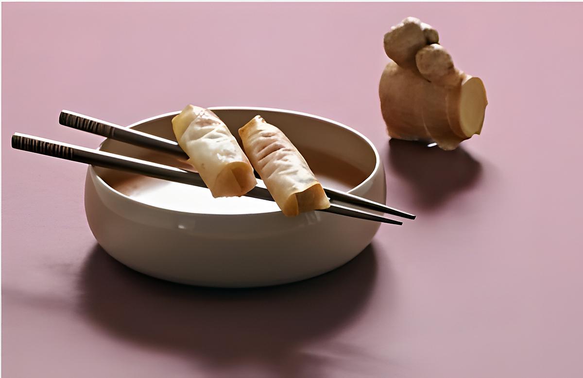 recette Papille hot a surimi ou papillote de surimi à la menthe et crème tomate-gingembre