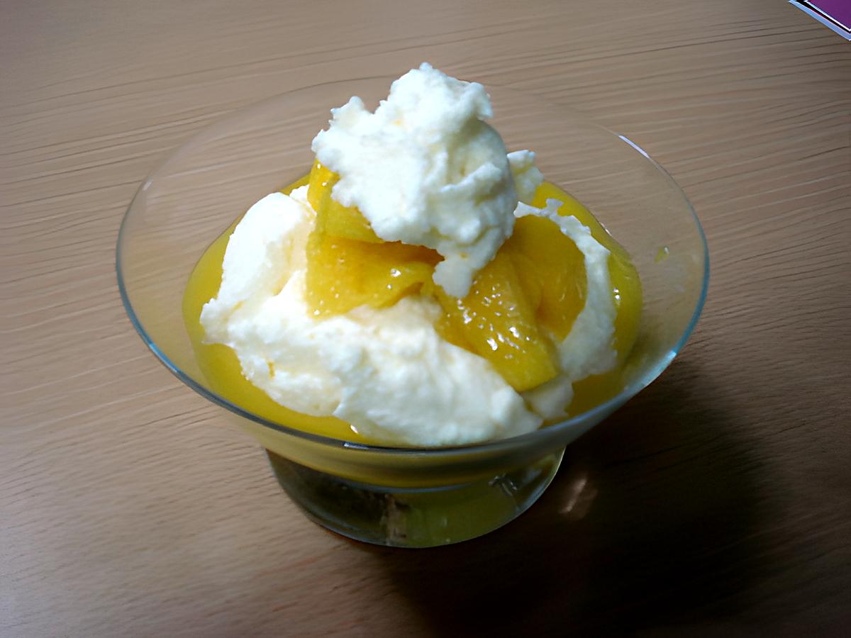 recette VERRINES MANGUE-MASCARPONE